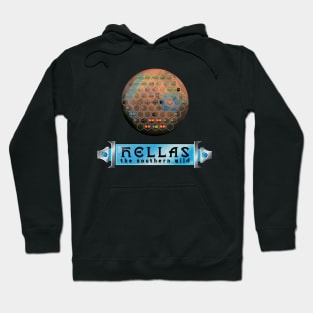 Terraforming Mars: Hellas Map Hoodie